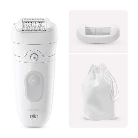 "Braun Epilator SE5-011 Silk-épil 5 - Experience Silky Smooth Skin Effortlessly!"